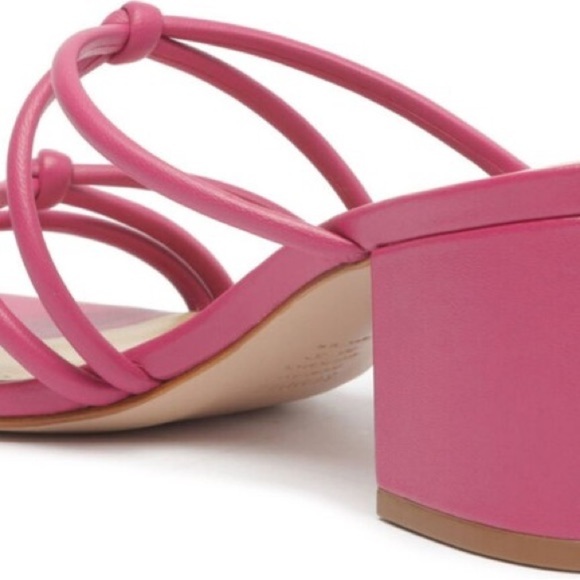 SCHUTZ Pink Princey Strappy Sandal New No Box Size 7.5 B (No Box) - Picture 8 of 12